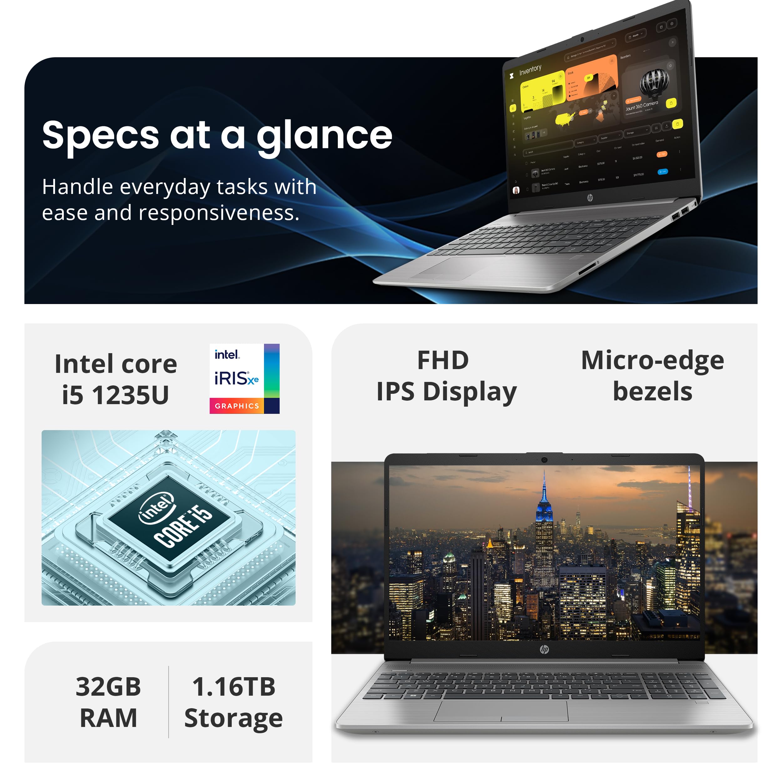 Amazon.com: HP 250 G9 Business Laptop, 15.6